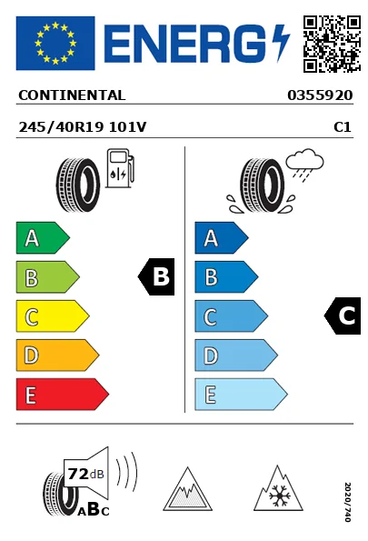 Étiquette énergétique
