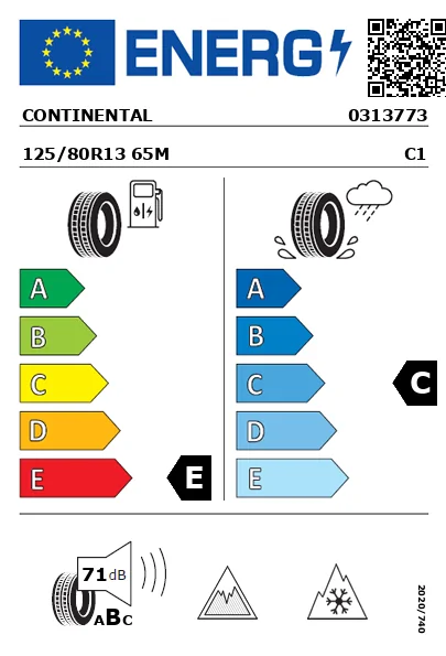 Étiquette énergétique
