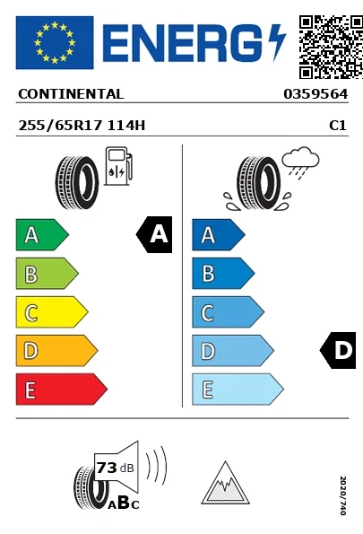 Étiquette énergétique
