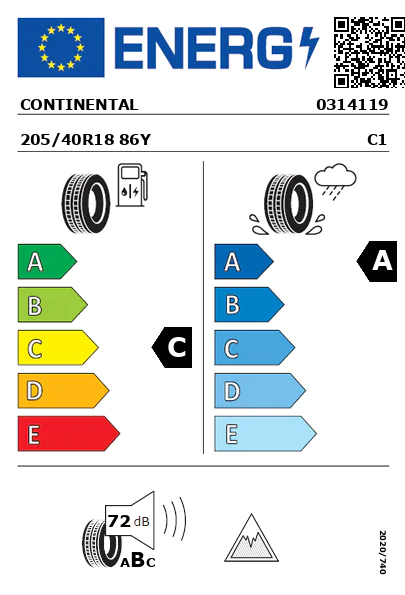 Étiquette énergétique