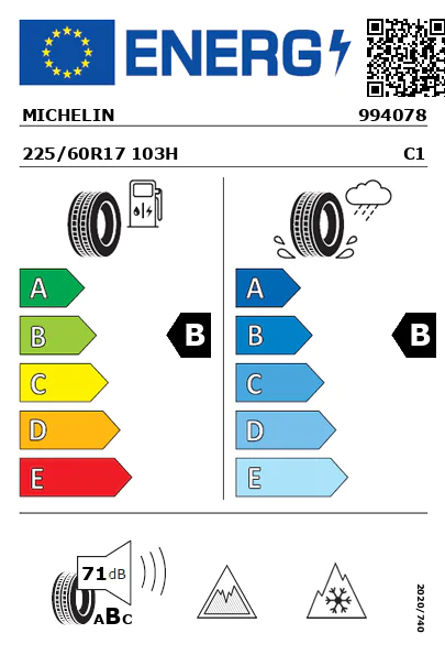 Étiquette énergétique
