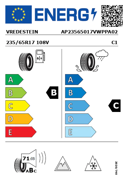 Étiquette énergétique
