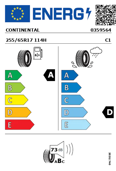 Étiquette énergétique
